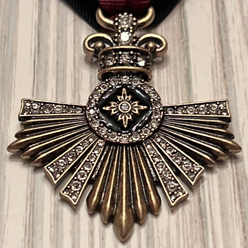 Chloe + Isabel Medal Brooch
